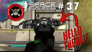 We discover an INTRUDER in our territory❗| Space Engineers Online Public Survival | Episode #37