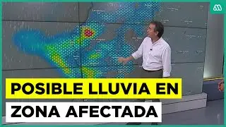 Peligro por lluvia en zona afectada por megaincendio