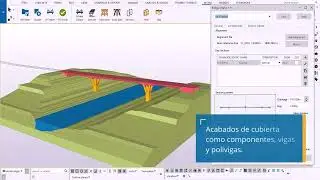 Bridge Creator mejorado, ahora incluido en la instalaci&oacute;n de Tekla Structures 2024