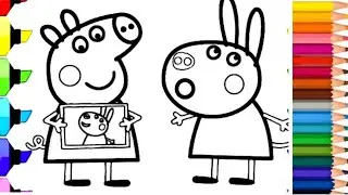 Peppa Pig Drawing, Painting & Coloring For Kids and Toddlers