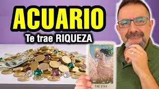 Acuario ♒️ Estrella MILLONARIA. DIOS te envía ORO 🔮 TAROT de dinero