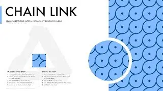 Affinity Designer Pattern - Chain Link