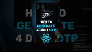 OTP generator in JavaScript - JavaScript Tutorial - #javascript #reactjs #shorts