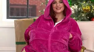 The Comfy Dream Full Zip Wearable Blanket on QVC