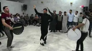 فيديو الغوالي يقدم المنشد الحاج وليد العلبي حفل زفاف العريس احمد سمعو الطه٣