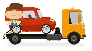 Doctora McWheelie. El Camión grúa. Dibujo animado