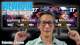 Потрясающий 27-дюймовый LED-монитор Viewedge. Лучший выбор для геймеров в 2024 году!