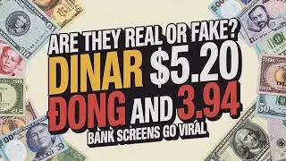 💥 Динар $5.20 и донг $3.94: шокирующая утечка экрана банка! Реальный автодом или фейк? 🏦🔥