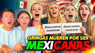GRINGAS ROMPEN en LLANTO POR SER MEXICANAS😭🇲🇽 *Delante de EE.UU*😱