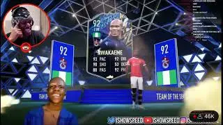 KSI React To Speed Pulling Him On Fifa 😂😂😂
