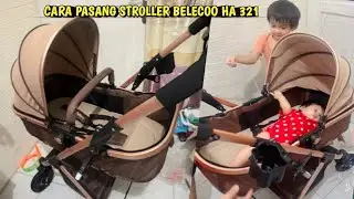 Cara Pemasangan Stroller Belecoo HA 321|UNBOXING  #stroller #strollerbaby #carapemasangan #stroller