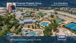 585 Vendemmia Bend in the Peninsula at Rough Hollow Lakeway