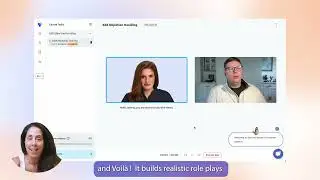 Meet AI Assistant from Second Nature - AI Roleplay Sales Training Solution.