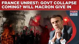 France Protests, Strikes: Watch| Government Collapse Imminent? Macron Loses 3rd PM, Will He Give In?