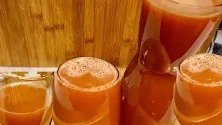 JUS: Comment Je Réalise Mon Jus De Raisin À L'orange