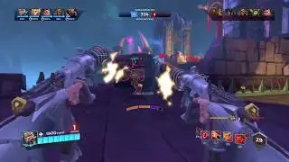 Paladins gameplay Koga 20 kills 14 killstreak