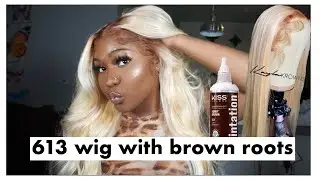 How To: Dye 613 Roots Brown For Dark Skin + Install