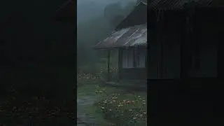 Sleep Instantly with Relaxing Rain Sounds | Calm Rain on a Tin Roof