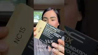 Trying the new formula Mac Studio Fix Podwer #maccosmetics #settingpowder #makeuptutorial #undereye
