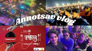 Annotsav Festival Vlog 🎉 | Laughs, Street Food & Giant Wheel 🎡 | Marathi Hindi Vlog