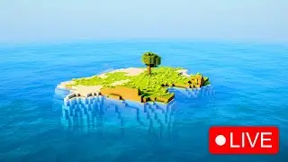 Minecraft Hardcore, But I&rsquo;m Stuck On An ISLAND...