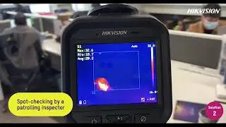 Тепловизоры для выявления людей с повышенной температурой тела vid1