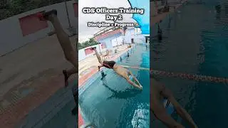 CDS Officer's Swimming Training Day 2 - Dive & Swim 🏊🏻 #swimming #swimmingtips #swim #cds