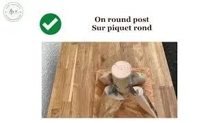 Fixation Polyvalente pour cl&ocirc;ture bois - Versatile Wood fence fixation