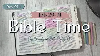Bible Time | Day 011 | 365-Day Chronological Bible Reading Plan | Job 29&ndash;31