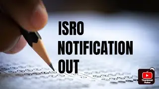 ISRO URSC NOTIFICATION 2024
