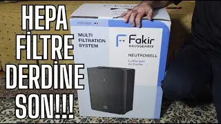 FAKİR NEUTROWELL HAVA TEMİZLEME CİHAZI / HEPA FİLTRESİZ @Fakir_HouseTech @vigorplus