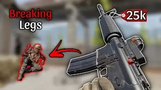 Breaking Legs with this cheap 25k M4A1 in Lockdown Farm | Arena Breakout