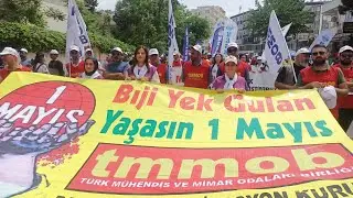 1 Mayıs yek Gulan Batman b&ouml;lge mitingi