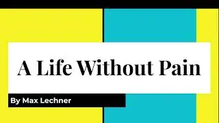 A Life Without Pain TED Talk