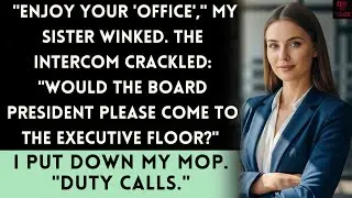 At Dad's Retirement, They Gave Me The Janitor's Closet—Then The CEO's Office Called