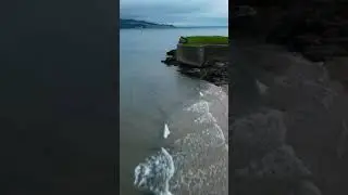 Drone View Broughty ferry Castle Museum
