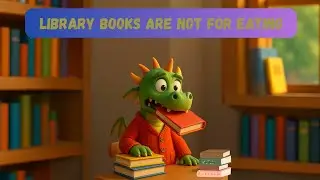 Library Books Are Not for Eating! 📚 | Read Aloud Story for Kids | Once Upon a Page