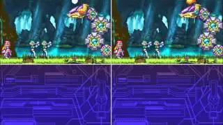 Megaman ZX- Vent & Aile Opening Comparison