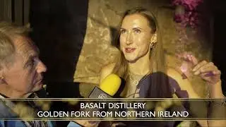 Great Taste Golden Fork from Northern Ireland | Basalt Distillery, Basalt Volcanic Rock Gin | 2025