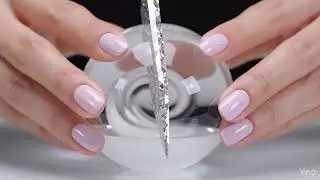 Glass coconut cutting asmr