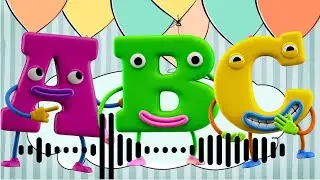 ABC Song for Preschoolers 🎵 Fun Alphabet Learning