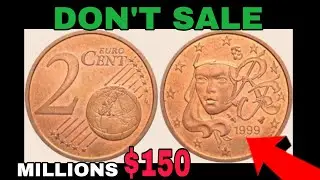 1999 2 Euro Cent Coin Value | Rare Errors & Price in 2025 | Coin&History8
