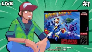 Mega Man X (SNES) ч.1 - Pixel_Devil Стримы