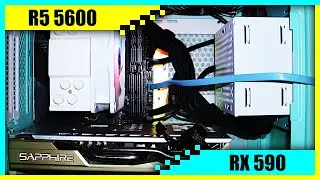 Ryzen 5 5600 + RX 590: игровой ПК в 2022 году | Протестировано в 7 играх