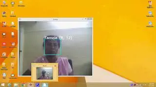 Age and Gender Detection in Python
