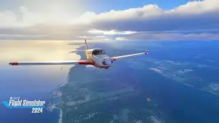 Ultra Realistic VFR Flight | A2A Comanche | Puerto Rico MSFS 2024 in 4K