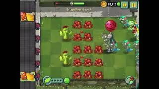 PvZ 2 New Plant Nursery Escape Root Level 4