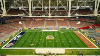 Fiesta Bowl 2010 Setup and Game Time Lapse - 50-yard line - 1080p