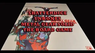 Metal Gear Solid The Board Game Unboxing