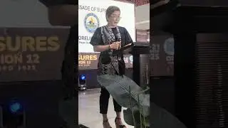 #Representative of Hon. Lorelei Pacquiao of General Santos City during the TREASURES OF REGION 12.
